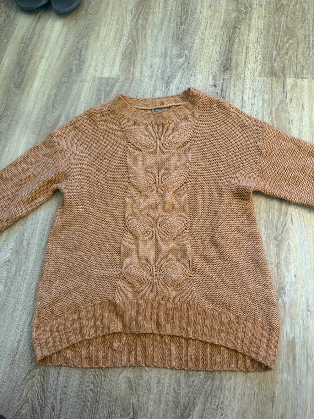 aerie Cable Knit Crew Sweater